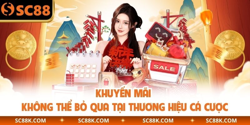 Khuyến mãi không thể bỏ qua tại thương hiệu cá cược